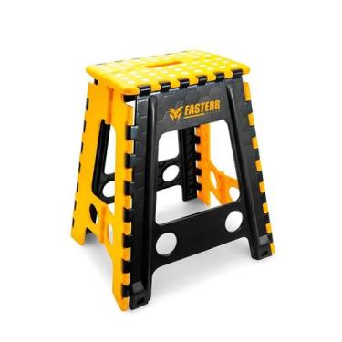 Imagem de Banqueta Plástica Dobrável Altura 45Cm 150 KG FST015 - Fasterr Tools