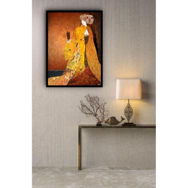 Imagem de Quadro Decorativo Gustav Klimt Símbolo Feminino - 70X50Cm