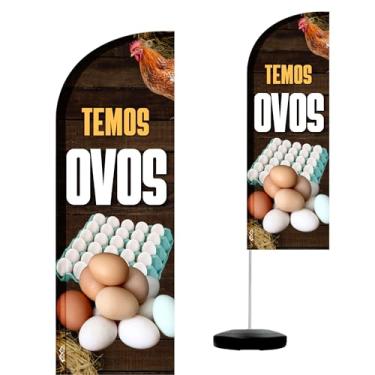 Imagem de Wind Banner Completo 2,10m Temos Ovos