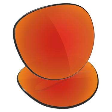 Imagem de Galvanic Lentes de substituição para óculos de sol RayBan Meta Headliner RW4009F 51 mm - Várias opções, Vermelho fogo espelhado, 0