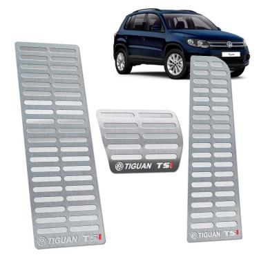 Imagem de Descanso De Pé + Pedaleira Vw Tiguan Tsi 2012/2017 I Prata