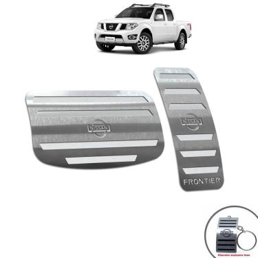 Imagem de Pedaleiras Nissan Frontier 2005/2017 Prata Automático