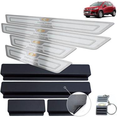 Imagem de Soleira Chevrolet Tracker Premier Prata Alto Relevo