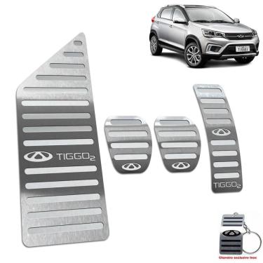 Imagem de Descanso De Pé Pedaleira Manual Tiggo 2 2019 2020 Prata