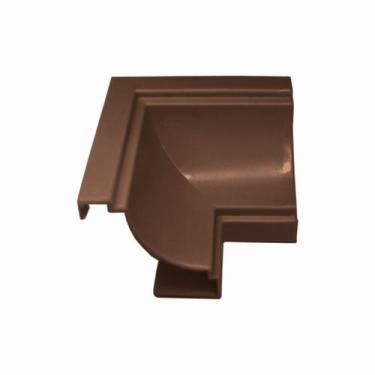 Imagem de Canto Interno para Acabamento de Moldura em Forro PVC, Cor Itauba - Ki