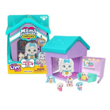 Imagem de Little Live Pets Mama Surprise Família Maltês Casinha FUN