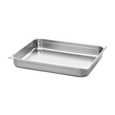 Imagem de Conjunto de Cubas 10 peças Tramontina GN 1/1 em Aço Inox sem Alças Profundidade 65 mm - Aço 430