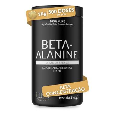 Imagem de Beta Alanina Pura 1 Kg ELLYM NUTRITION Performance Para Treino e Recuperação Muscular Pós Treino