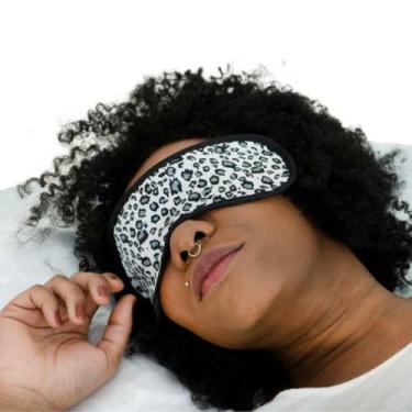 Imagem de Máscara de Olhos Para Dormir Estampada - Santa Clara