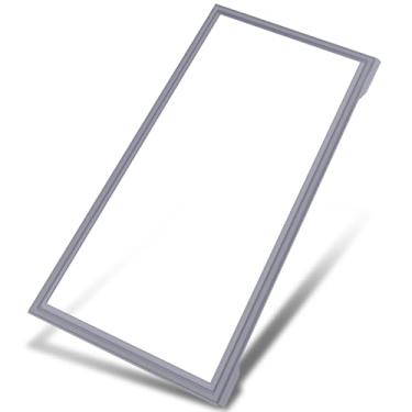 Imagem de Gaxeta de porta francesa de geladeira W10830162 atualizada compatível com Whirlpool, KitchenAid e Kenmore Gaxeta de vedação de porta de geladeira 1 2723206AP, W10179332, WRF535SMBM00, KRFC300ESS01