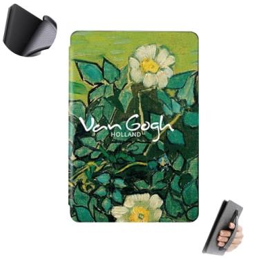 Imagem de GUKSRASO Capa para 6" Kindle 11ª Geração (2024/2022, Modelo: C2V2L3/RS23CV) - Despertar/Suspender Automático Inteligente,Material TPU e Alça de Mão