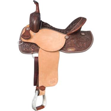 Imagem de Selim Silver Royal Austin Barrel - 38 cm