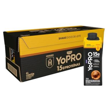 Imagem de Pack YoPRO Bebida Láctea UHT Doce de Leite Havanna 15g de Proteínas 250ml - 24 unidades