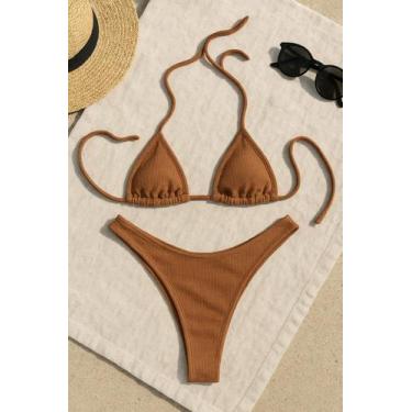 Imagem de Biquíni Cortininha Asa Delta Marquinha Verão P ao GG - TRIBO MODA, Car