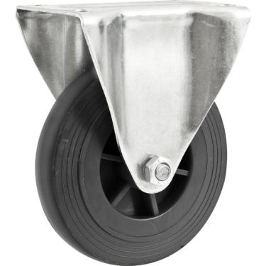 Imagem de Rodizio fixo 5" para carrinho plastico 300kg - Nove54