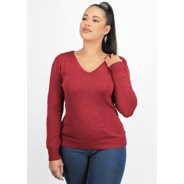 Imagem de Blusa Manga Longa Pau a Pique Modal Cherry