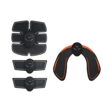 Imagem de Estimulador Elétrico De Músculos Abdominais EMS Treinador De Quadril P