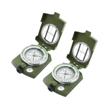 Imagem de Bússola Tática Militar À Prova d'Água E Durável, Compacta Para Sobrevi