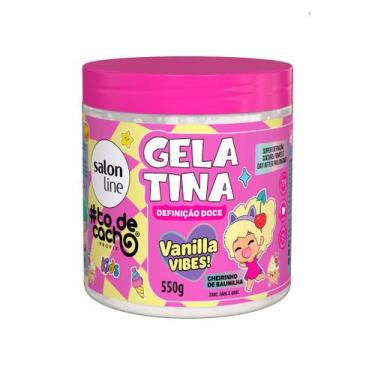 Imagem de Salon Line Gelatina Tô de Cacho 550g Definição Doce Vanilla Vibes - TO