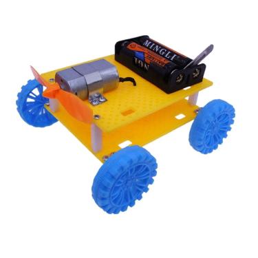 Imagem de Kit de carro elétrico movido a vento para crianças STEM Science Experiments