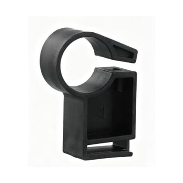 Imagem de FJYXCHENXM Suporte de montagem para monitor de bicicleta ergométrica – serve para tubos de 22 mm e 25 mm, construção de plástico, ideal para academia/sala de treino, suporte seguro para monitores de