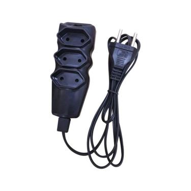 Imagem de Extensao Cabo Pl 2x0,75 1,5 Metros Preta 94