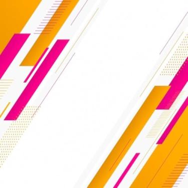 Imagem de Quadro Decorativo Abstrato Colorido com Estampas Modernas e Formas Diagonais 40x40cm