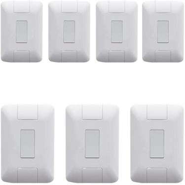 Imagem de 7 Conjunto Aria 4x2 1 Pulsador Campainha Vertical Tramontina