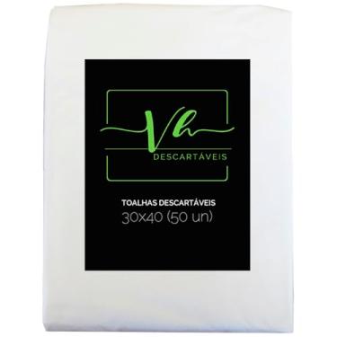 Imagem de Toalha descartáveis 30 x 40 cm vicose para manicure,salões 300un