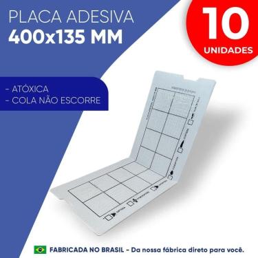 Imagem de 2X 10 Peças Refil 400X135Mm Armadilha Pega Mata Mosca Mosqui