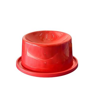 Imagem de MY PET BRASIL Comedouro Alto Para Gatos Comedouro Elevado Contribui Na Boa Postura Comedouro De Adulto Ergonômico E Anti-Formiga Cor: Vermelho