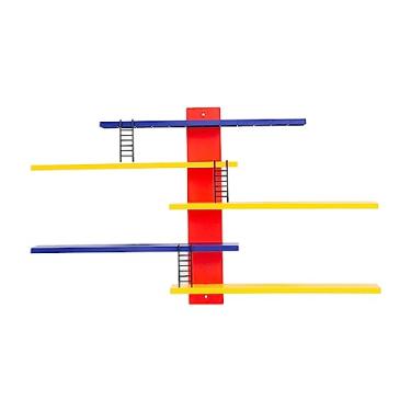 Imagem de Aqur2020 Prateleiras Flutuantes para Exibição de Bonecos de Brinquedo, Estantes Montadas na Parede Com Compartimentos Personalizáveis, Organização de Visão Clara para Quarto, Sala de Estar