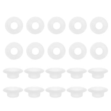 Imagem de ABOOFAN Conjunto de 40 Arruelas de Borracha de Silicone, 2 Tipos, Vedações de Alta Pressão à Prova de Vazamentos para Tampas de Garrafa Com Fecho de Pressão, Ideais para Cerveja Artesanal E