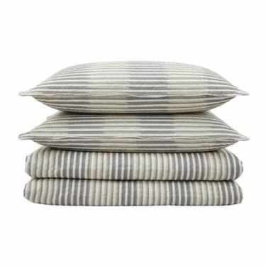 Imagem de Kit Cobre Leito Colcha Magnus Solteiro 2 Peças Dupla Face Estampado Ge