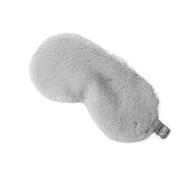 Imagem de Máscara para Dormir Dupla Face - Plush e Cetim Confortável, Ideal para Descanso Diário, Noites em Casa e Sonecas(1,Cinza)