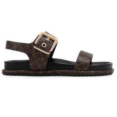 Imagem de Sandália Feminina Jorge Bischoff Papete Marrom - J18603007-Feminino