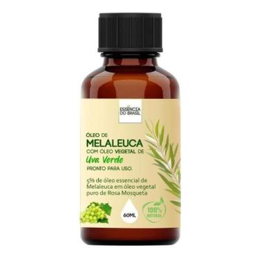 Imagem de Óleo De Melaleuca Com Uva Verde 60Ml - Pronto Para Uso - Essência Do B