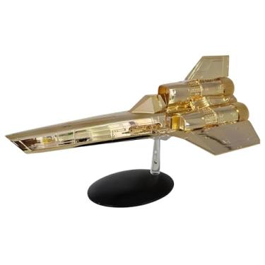 Imagem de Eaglemoss Battlestar Galactica Ship Replica | Gold Plated Colonial Viper