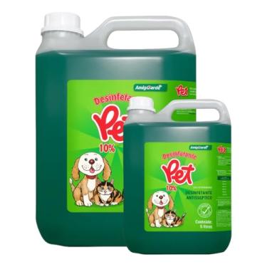 Imagem de Desinfetante Antisséptico Pet 10% Chemitec Amônia Quaternária 1 Litro