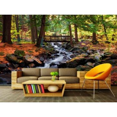 Imagem de Papel de Parede Paisagens Cachoeira 24 - 2,00 X 3,00 - Voce Decorando