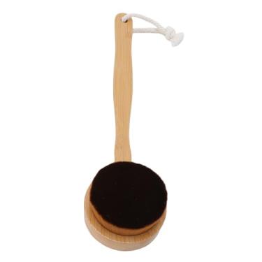 Imagem de KUIDAMOS Aplicador Traseiro de Autobronzeador, Cerdas Macias, Alça Longa para Fácil Aplicação para Pernas Traseiras, Pés, Alça de Bambu de Nylon, 1 Pacote