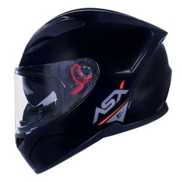 Imagem de Capacete Masculino Feminino Asx City SV Preto Brilho Oculos (62)