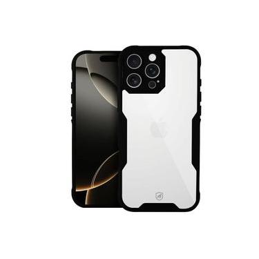 Imagem de Capa case capinha para iPhone 16 Pro - Dual Shock Sense Preta - Gshield