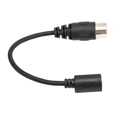 Imagem de Generic Cabo Conversor de Teclado e Mouse Cabo Adaptador Compacto Leve Portátil DIN 5 Pinos para Mini DIN 6 Pinos para Plug and Play, Usuários Profissionais