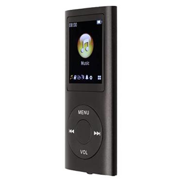 Imagem de Luqeeg Leitor de MP3 Com Som Sem Perdas Portátil Elegante Tela LCD de 1,8 Polegadas para Amantes de Música Em Liga de Alumínio (#11)