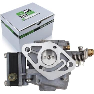 Imagem de HUAYI Conjunto de carburador de motor de barco 369-03200-0 369-03200-1 369-03200-2 369032000M 369032001M 369032002M 393032002M para Tohatsu e para Nissan 5HP 5B Carburadores de motor de popa