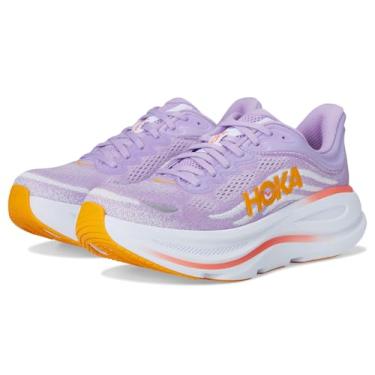 Imagem de HOKA Tênis feminino Bondi 9, Flor áster/Starlight Glow, 40