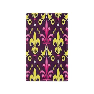 Imagem de Wassud Placa de cobertura de interruptor de luz de lírio, 1 capa de tomada em branco placa de parede decorativa decoração de casa sala de estar quarto