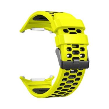 Imagem de Pulseira De Silicone Esportiva Bicolor Respirável Para Samsung Galaxy 