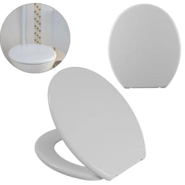 Imagem de Assento Vaso Sanitário Tampa Oval Soft | Astra - Branco